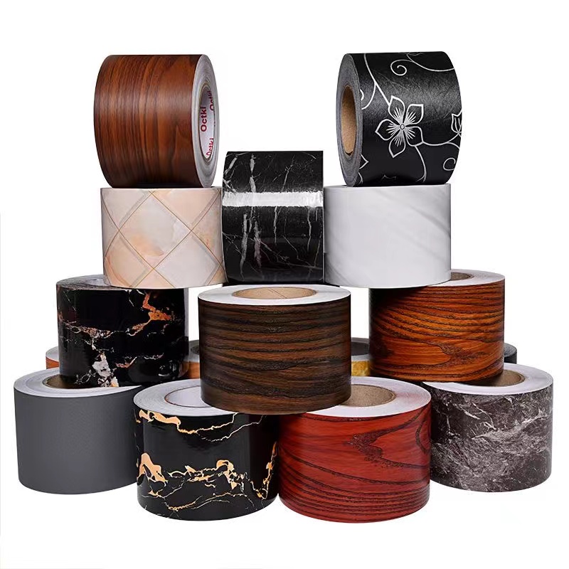 Home Decor Vinyl Flooring - 5/10/12/15/20cm Waterproof Self-adhesive PVC Baseboard Sticker