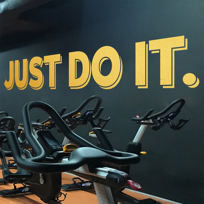 Home Decor Quotes Ideas - Quotes Gym Design Wall Sticker, Ideas