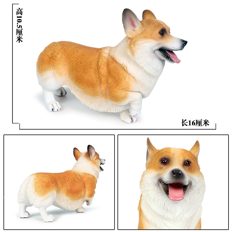 Home Decor Simulator - 1/48 Simulation Lovely Corgi Pet Dog