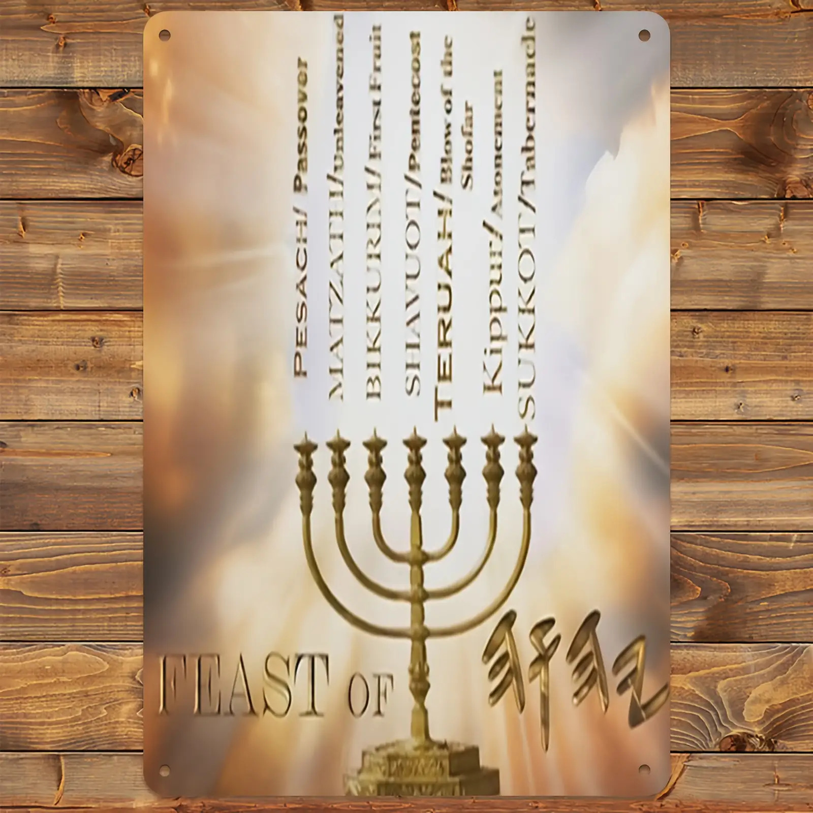 CIFBUYHebrew Star of David Alu - Home Decor Wall Art 评论和价格