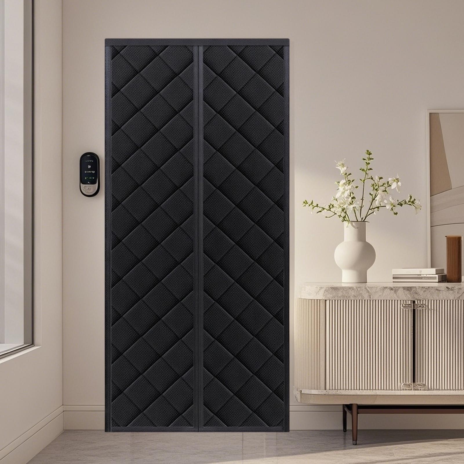 Thermal Door Curtains Windproo - Blackout Curtains 评论和价格