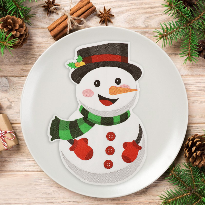 20Pcs/bag Christmas Disposable - Home Decor Scrap 评论和价格