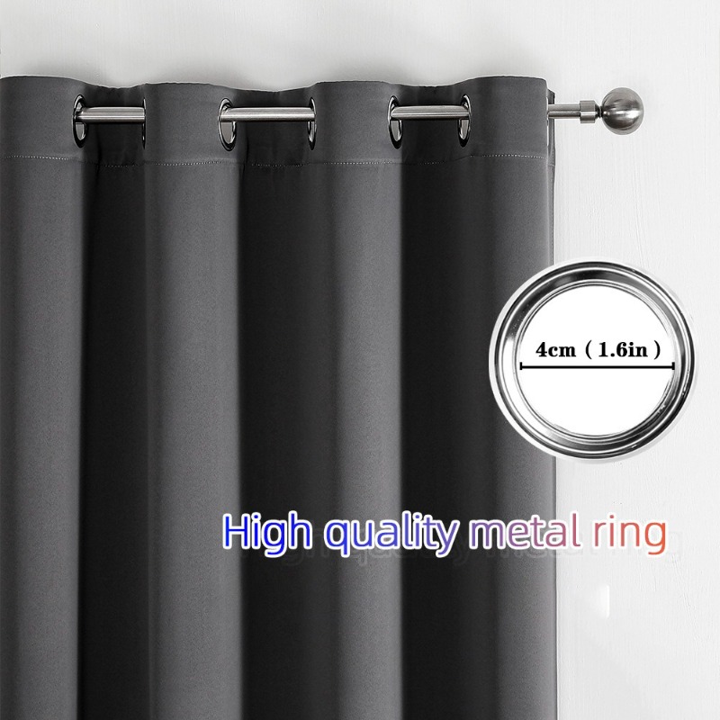 One Pane Light-Blocking Solid  - Blackout Curtains 评论和价格