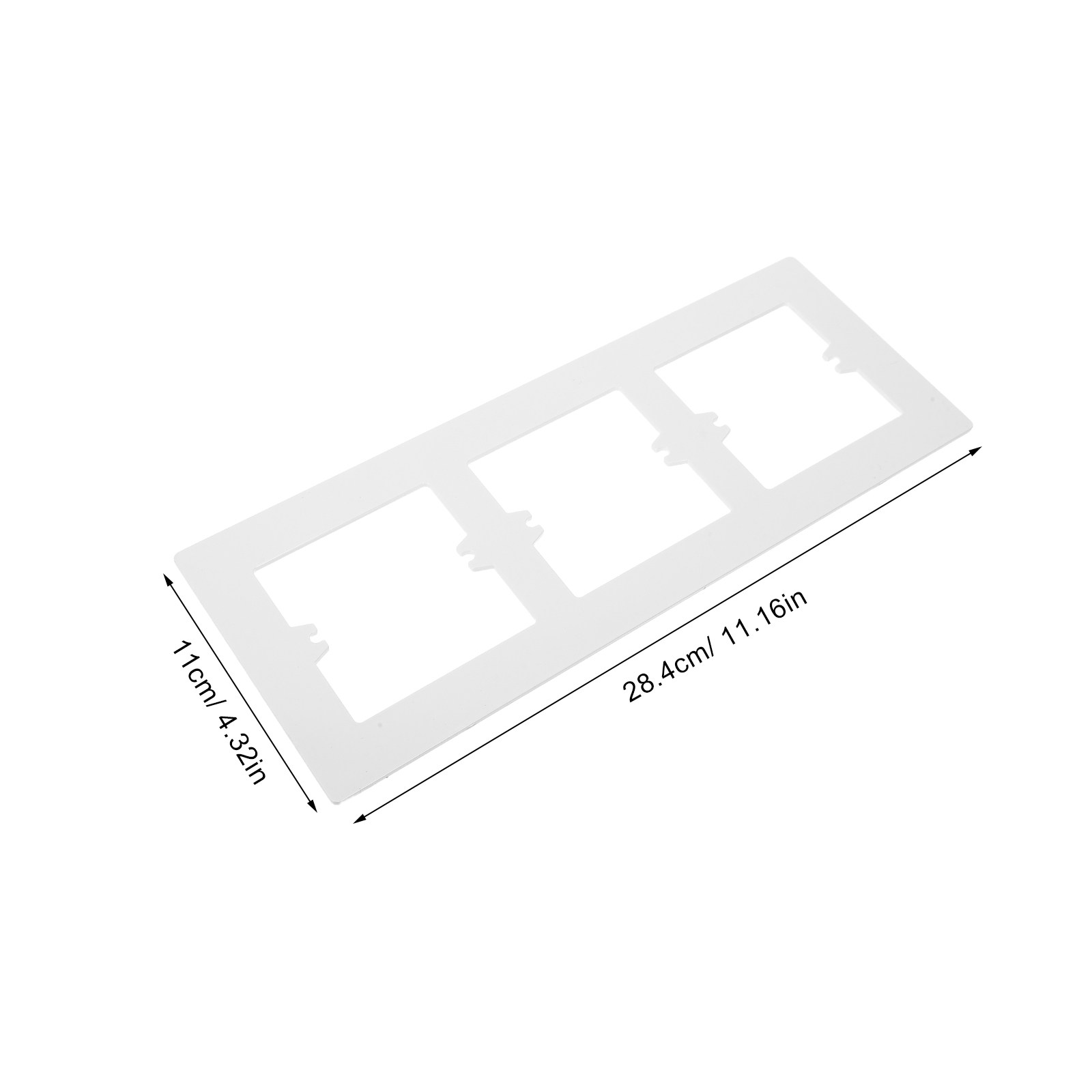 2Pcs 86 Type Switch Socket Wal - Home Decor Outlet 评论和价格