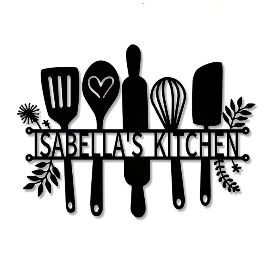 Personalized Kitchen Logo, Cus - Home Decor Logo 评论和价格