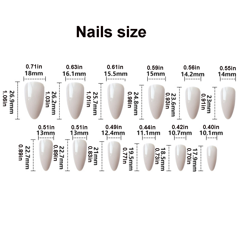 3D Flowers Fake Nails with Glo - Pressed Flower Frame 评论和价格