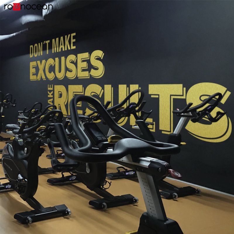 Gym Decor Ideas Home Gym, DON' - Home Decor Quotes Ideas 评论和价格