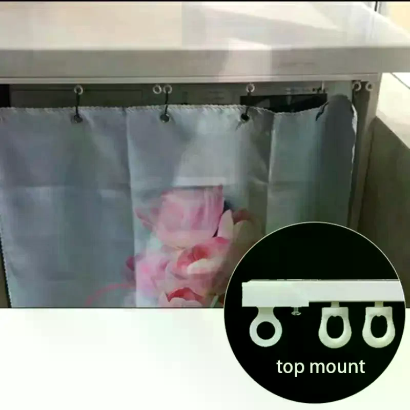 Self Adhesive Curtain Sliding  - Home Decor Curtains 评论和价格