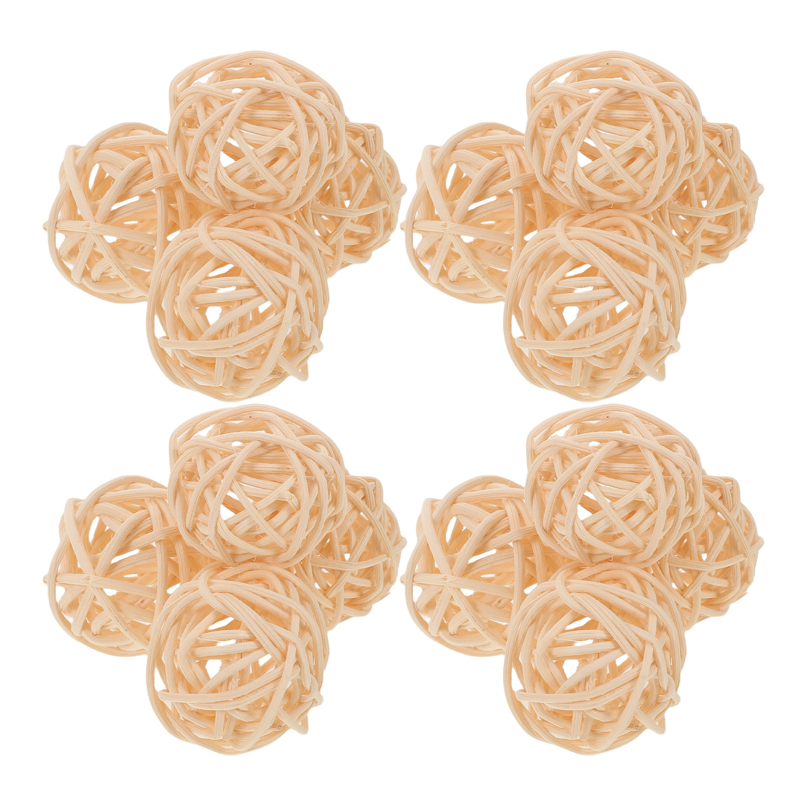 50Pcs Rattan Decorative Balls  - Home Decor Rattan 评论和价格