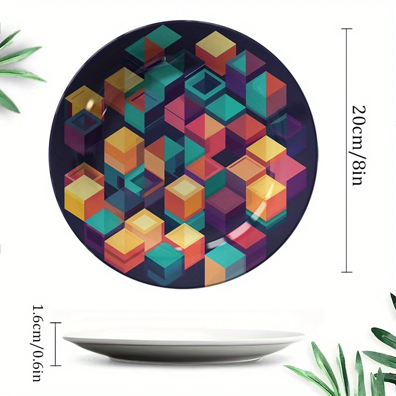 1pc Modern Geometric Ceramic D - Home Decor Design 评论和价格