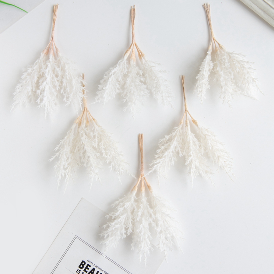 6Pcs Artificial Plants Autumn  - Home Decor Scrap 评论和价格