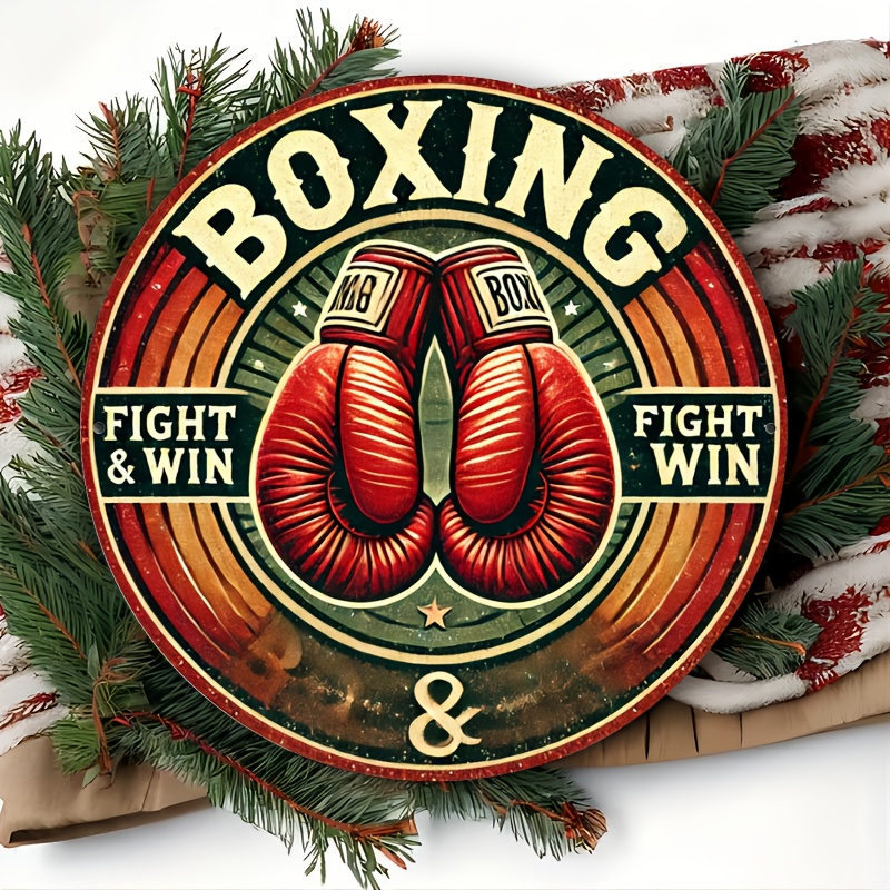 Room Decor 1pc Retro Boxing Gy - Home Decor Logo 评论和价格