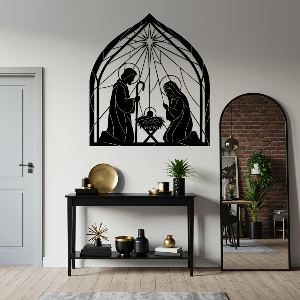 CIFBUY Religious Jesus Nativit - Home Decor Wall Art 评论和价格
