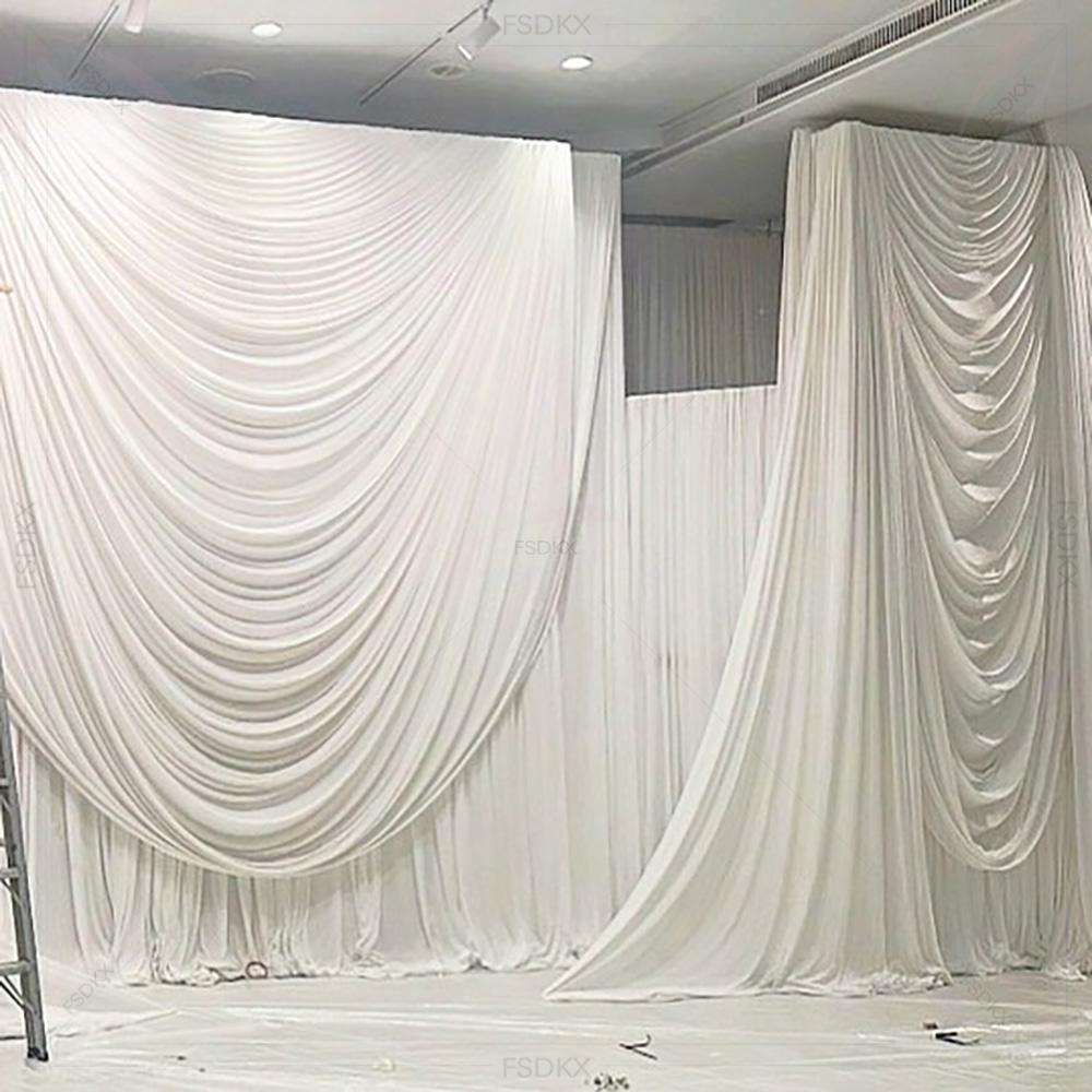 FSDKX Cheap White Ice Silk Clo - Home Decor Curtains 评论和价格