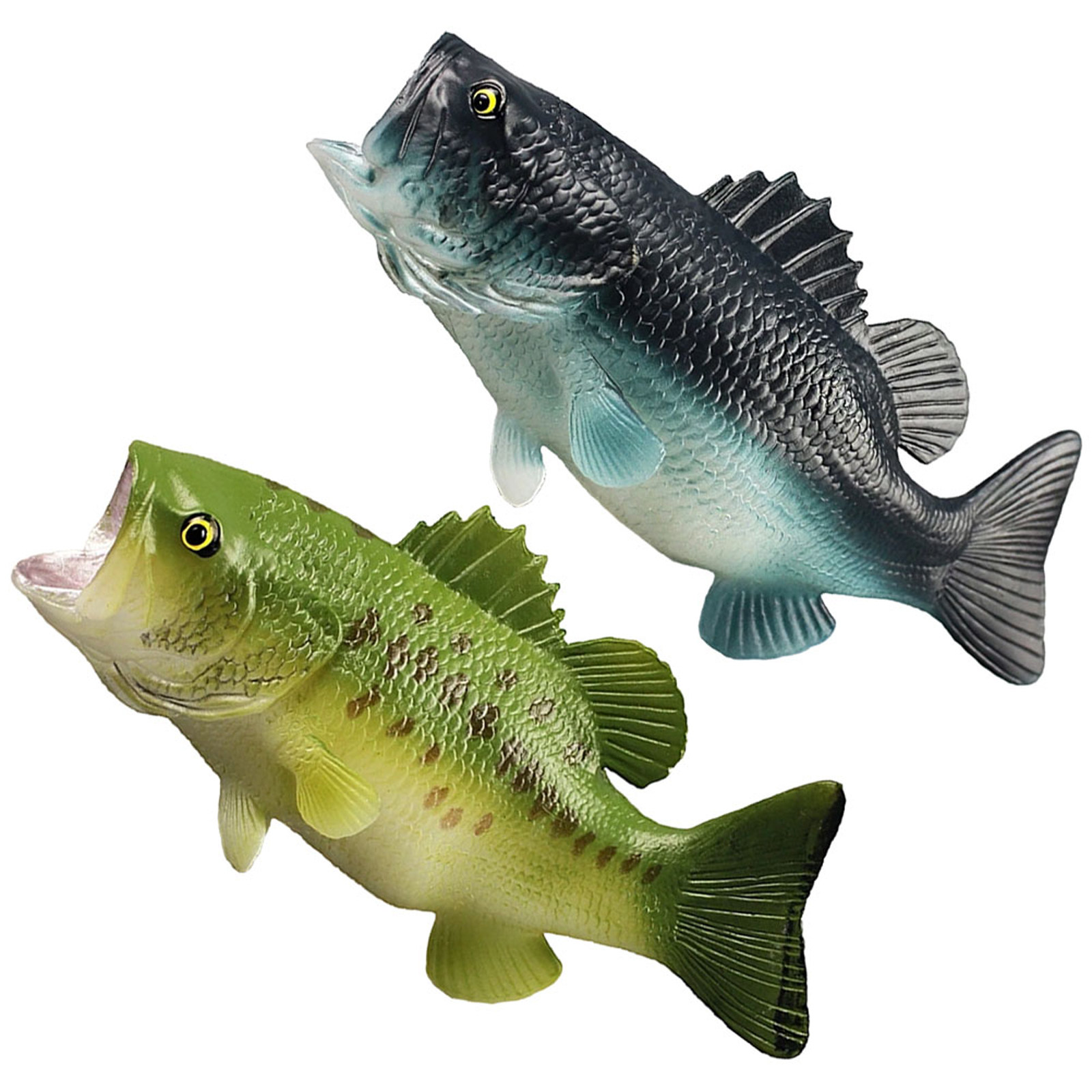 2Pcs Bass Fish Large Mouth Sim - Home Decor Simulator 评论和价格