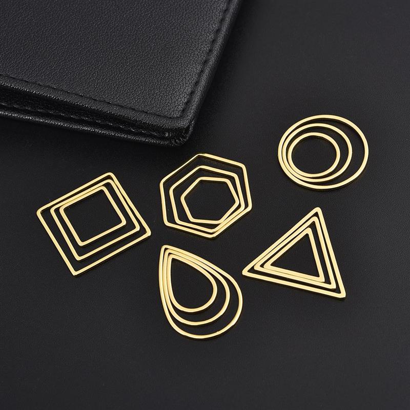 10pcs/Lot Stainless Steel Open - Pressed Flower Frame 评论和价格