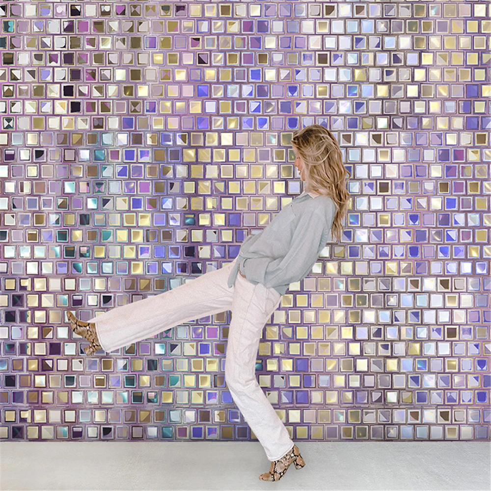 Custom Colored mosaic wallpape - Home Decor Online Shopping 评论和价格