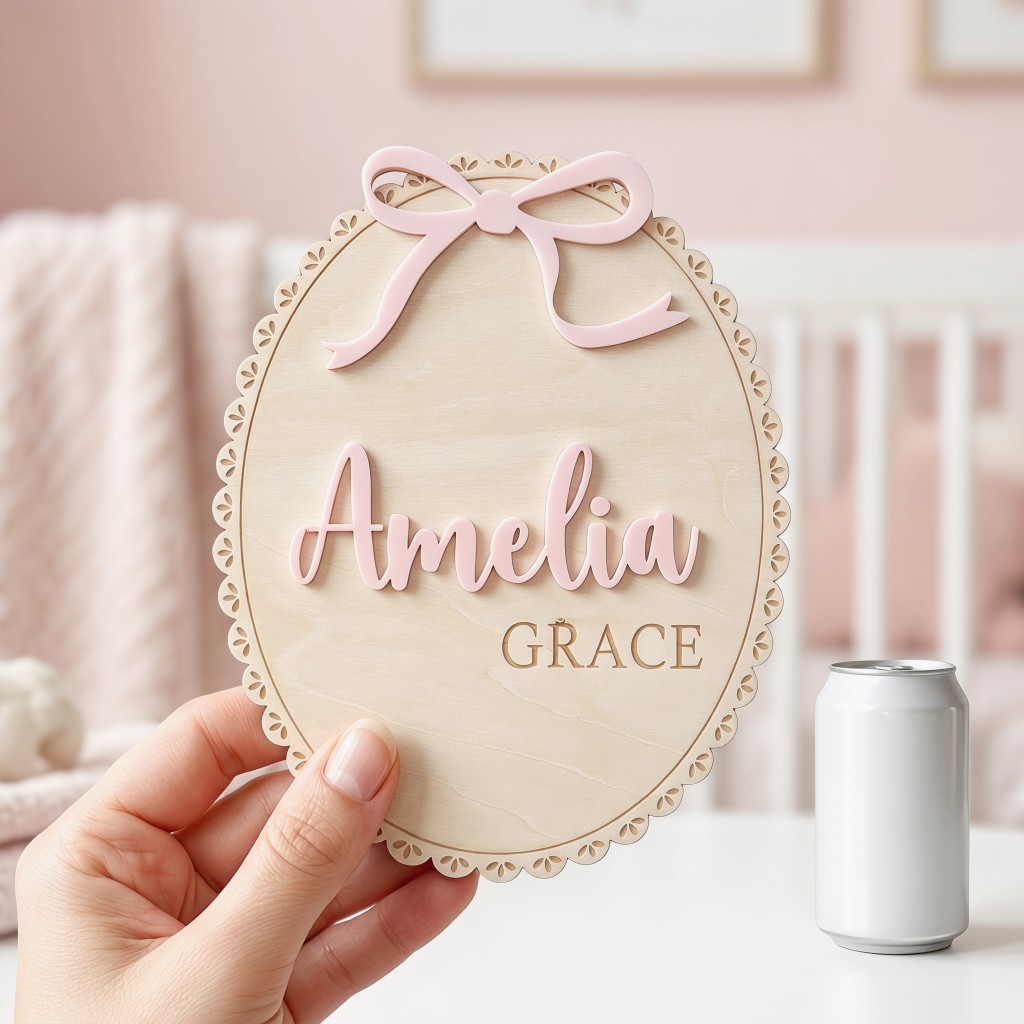 1Pc Custom Bow Lace Edge Baby  - Home Decor Unique 评论和价格