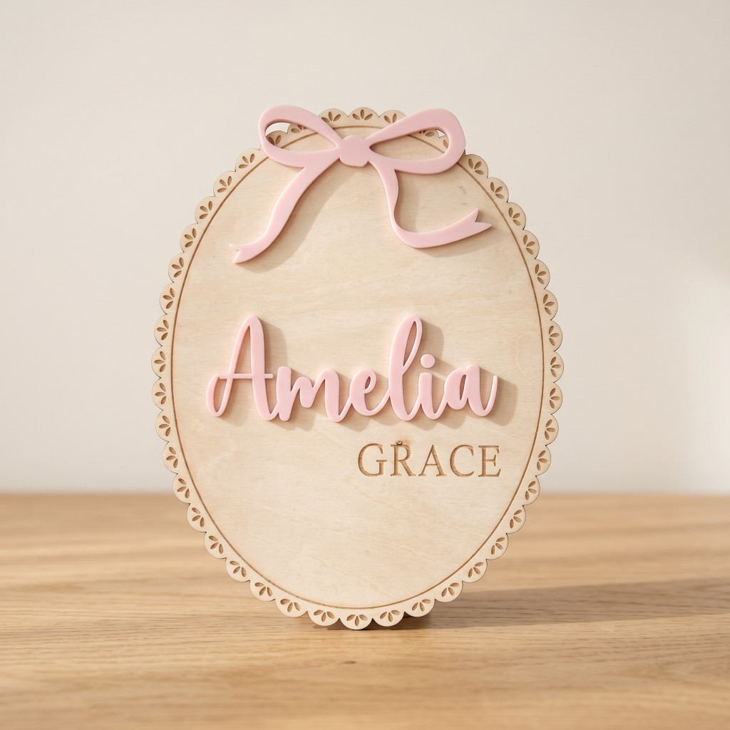 1Pc Custom Bow Lace Edge Baby  - Home Decor Unique 评论和价格