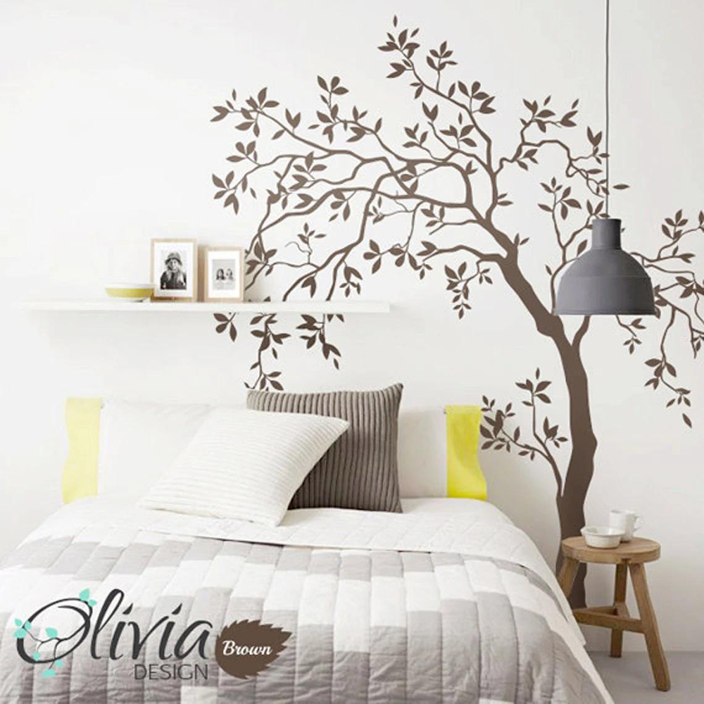 Large Tree Wall Sticker Baby N - Home Decor Vinyl Flooring 评论和价格