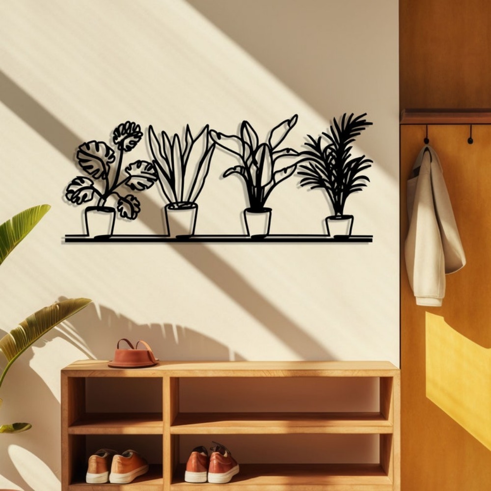 Aluminum Metal Wall Art, Minim - Home Decor Wall Art 评论和价格