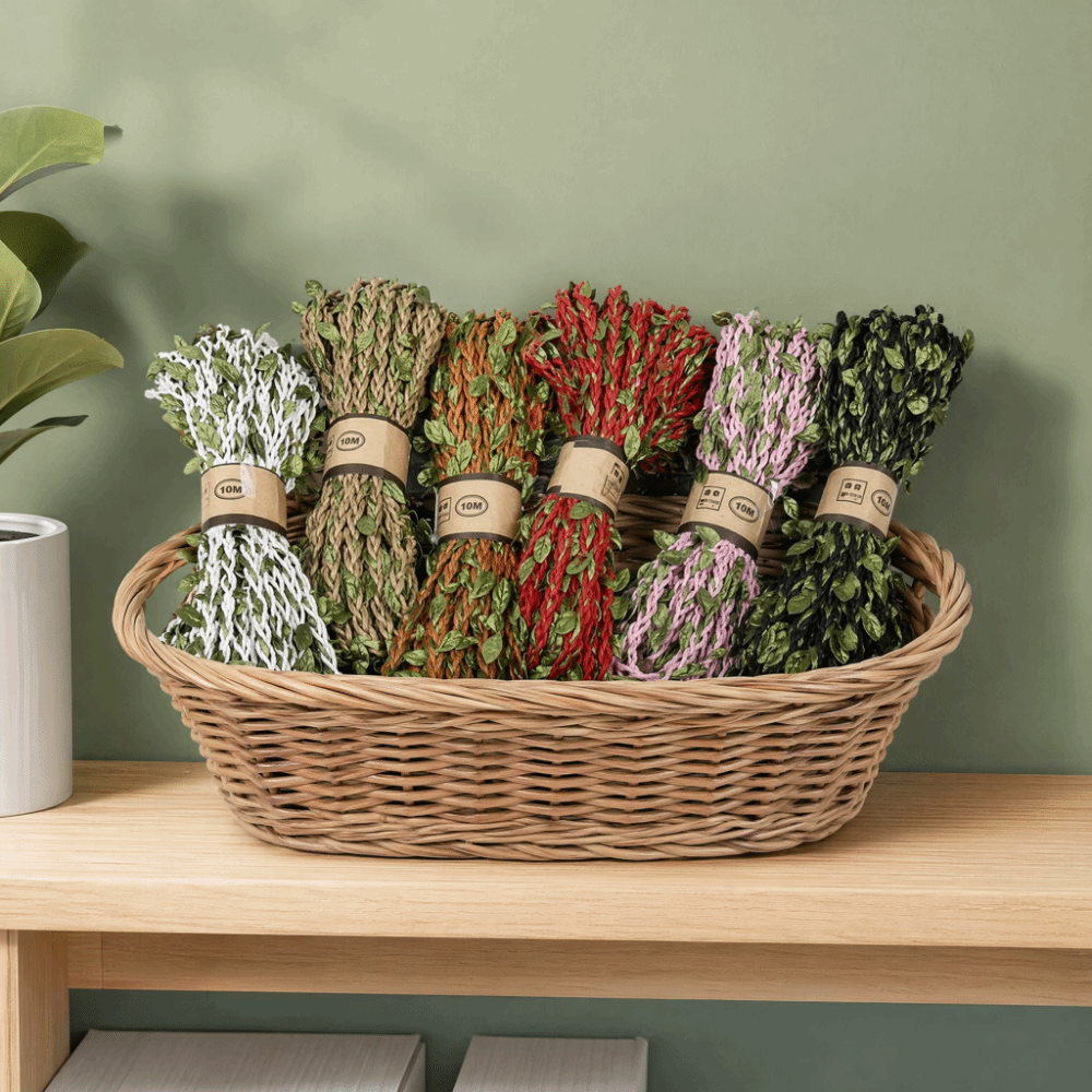 Vintage Vine Style Burlap Leaf - Home Decor Design 评论和价格