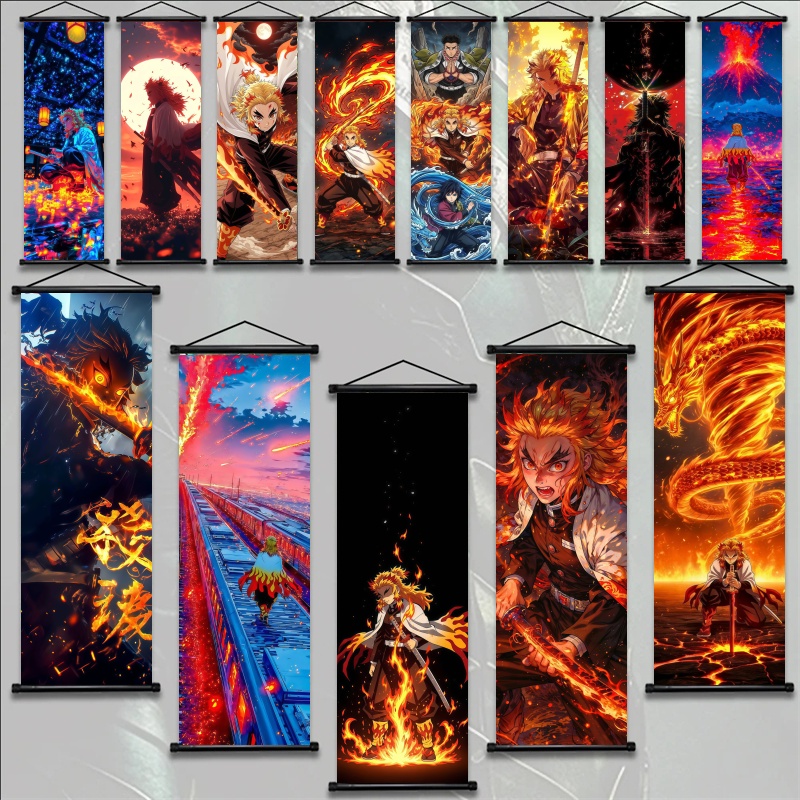 Demon Slayer Kyojuro Rengoku H - Home Decor Design 评论和价格