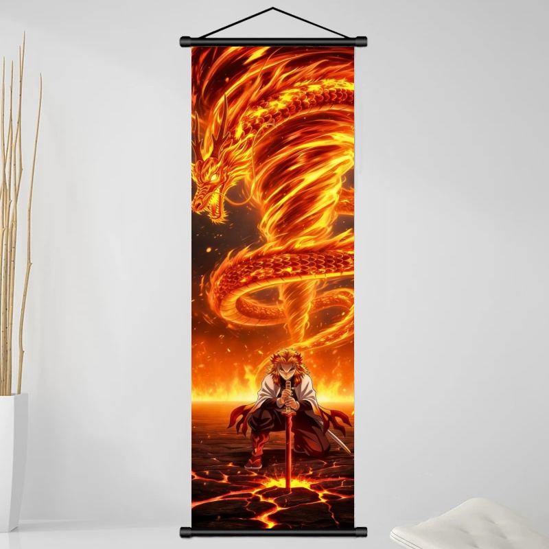 Demon Slayer Kyojuro Rengoku H - Home Decor Design 评论和价格