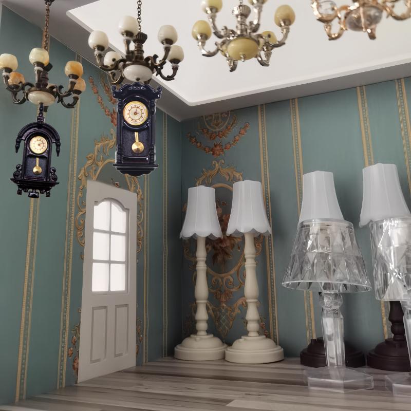 1/12 Dollhouse Vintage Simulat - Home Decor Simulator 评论和价格