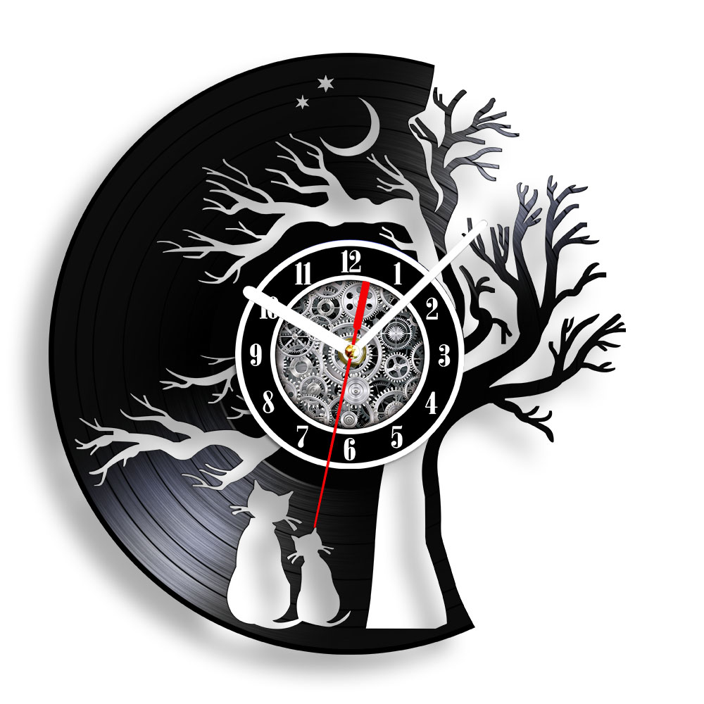 Cats Couple Under The Tree Vin - Home Decor Under 300 评论和价格