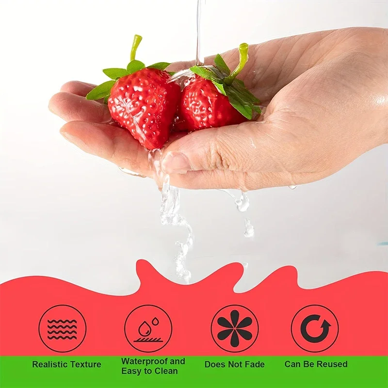 10/20pcs Simulation strawberry - Home Decor Scrap 评论和价格