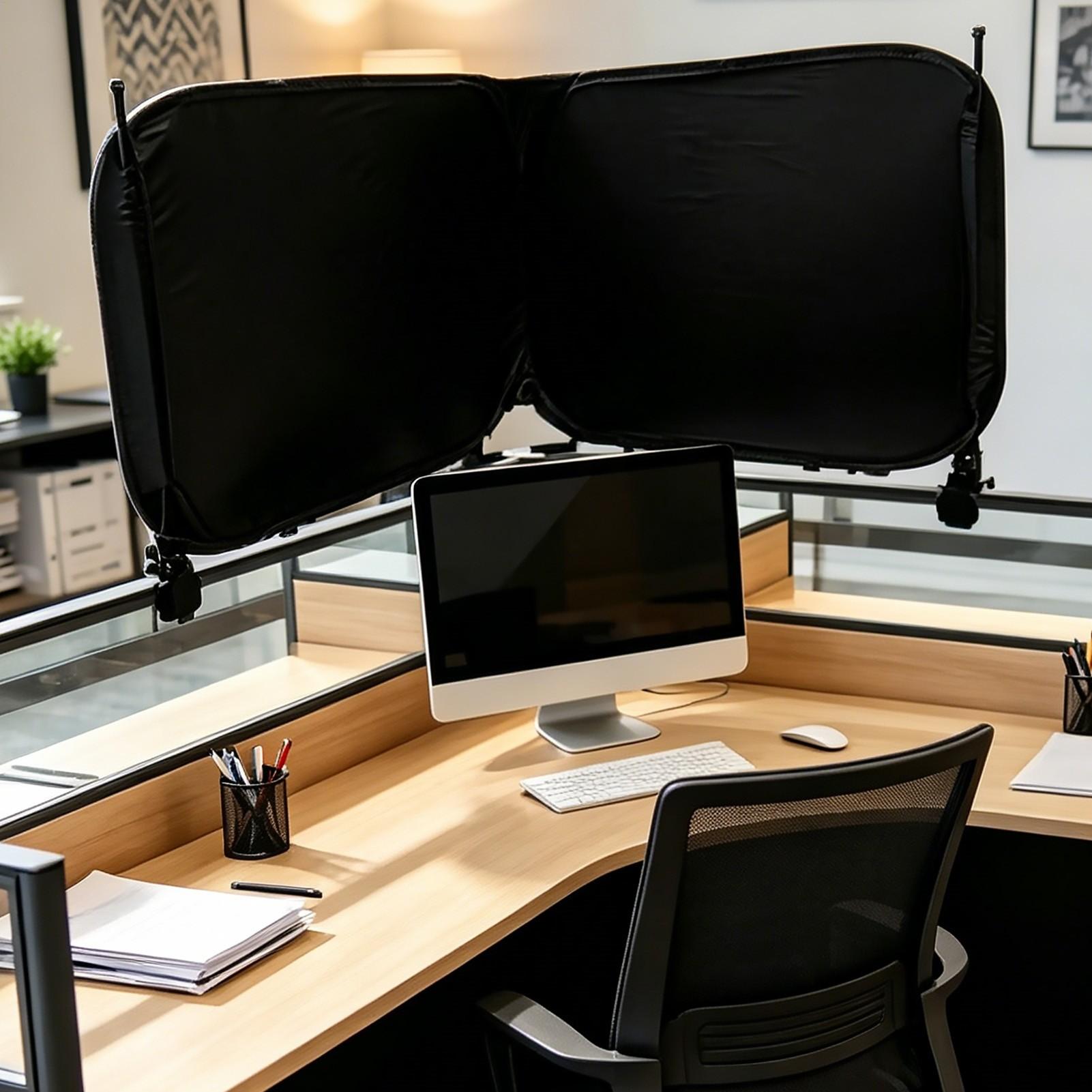 Office Desk Light Blocker Over - Blackout Curtains 评论和价格