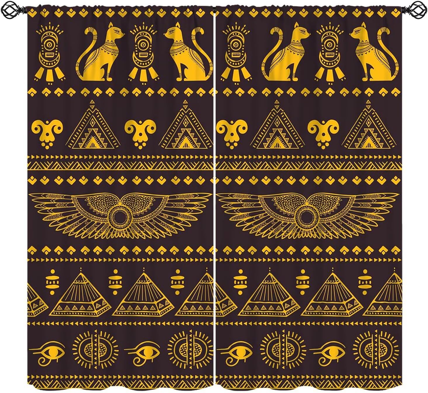 Mystic Ancient Egyptian Curtai - Home Decor Egypt 评论和价格