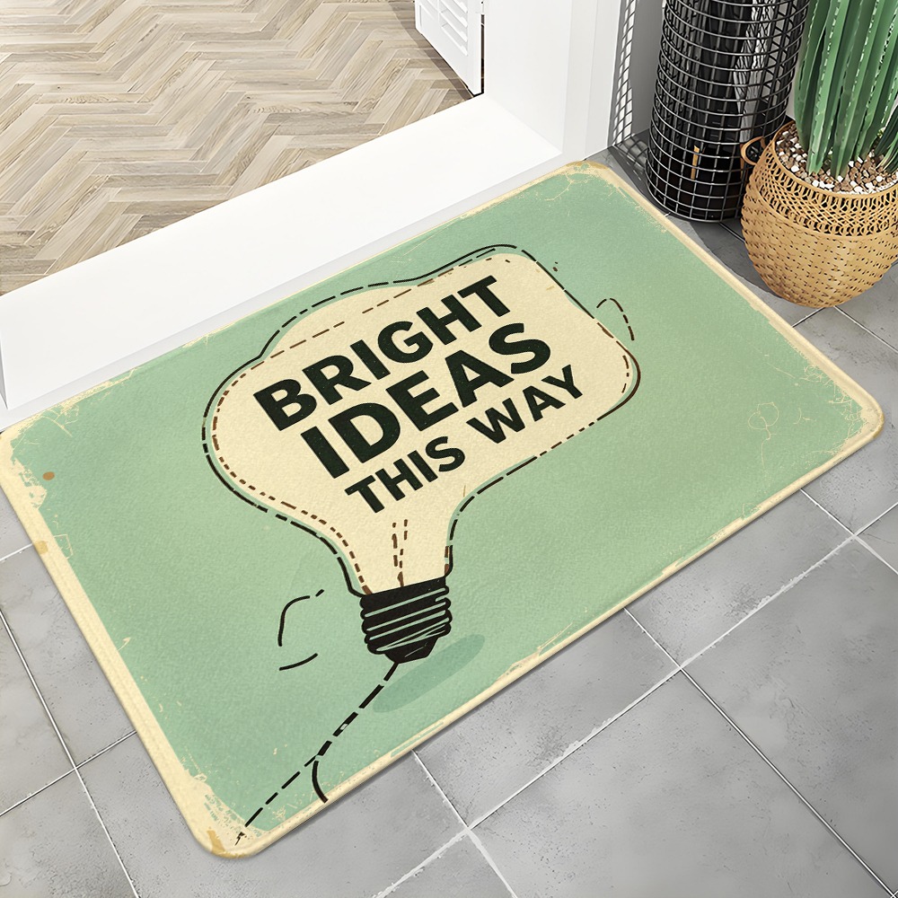 Bright Ideas Light Bulb Door M - Home Decor Quotes Ideas 评论和价格