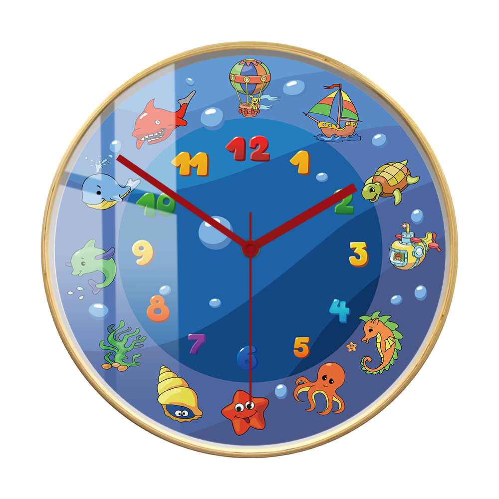 Cartoon Sea Animals Blue Wall  - Home Decor Under 300 评论和价格