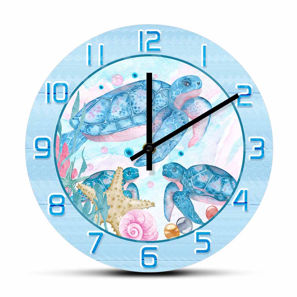 Watercolor Painting Sea Turtle - Home Decor Under 300 评论和价格