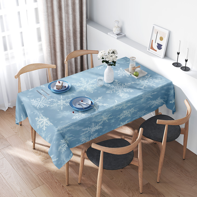 Snowflake Dining Tablecloth Wi - Home Decor Online Shopping 评论和价格