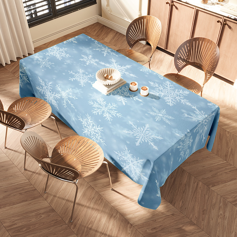 Snowflake Dining Tablecloth Wi - Home Decor Online Shopping 评论和价格