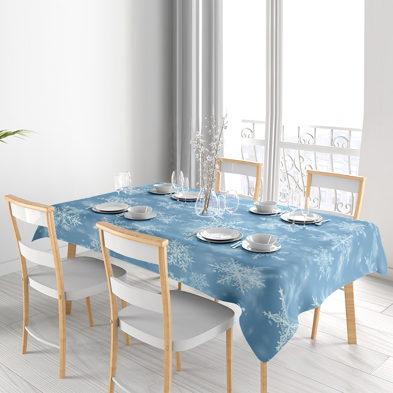 Snowflake Dining Tablecloth Wi - Home Decor Online Shopping 评论和价格